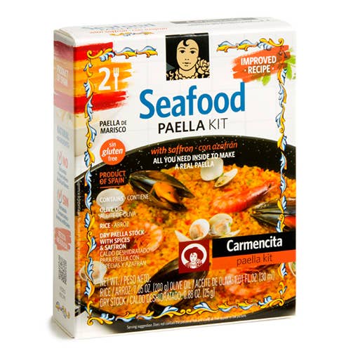 Paella Kit Seafood case - 2 servings