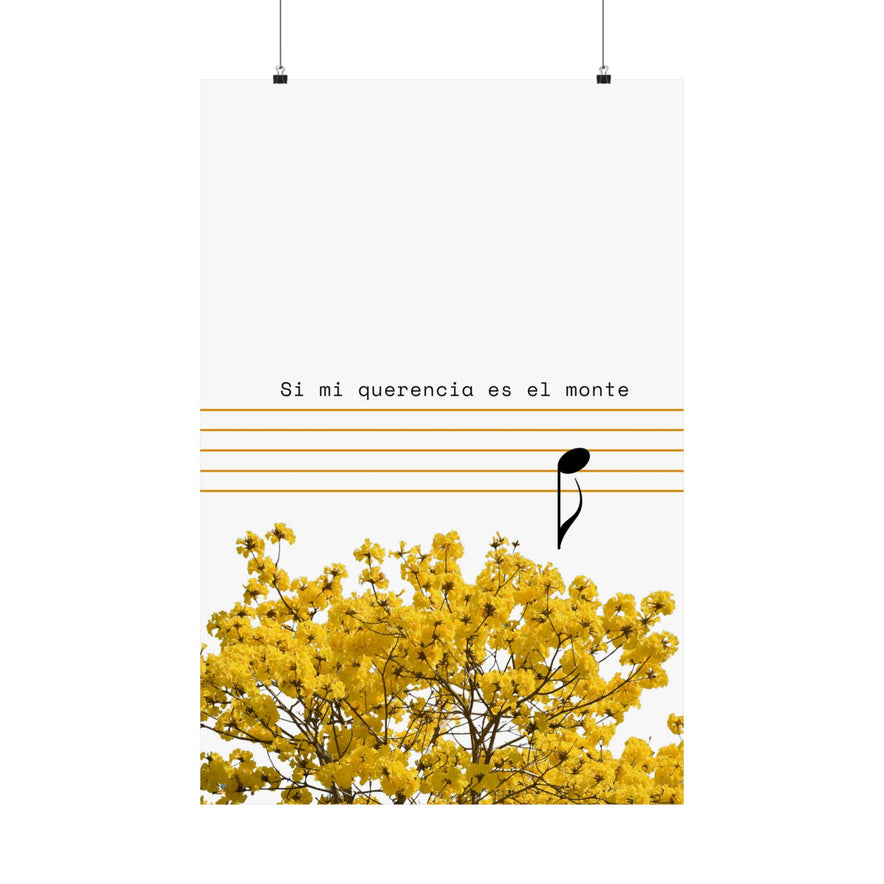 MI QUERENCIA Poster Decorativo