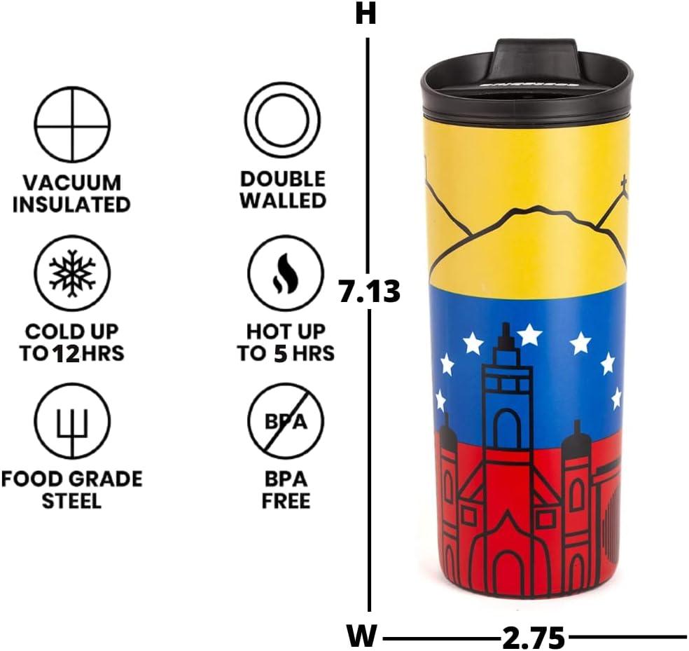 Venezuela Stainless Steel Thermal Travel Mug