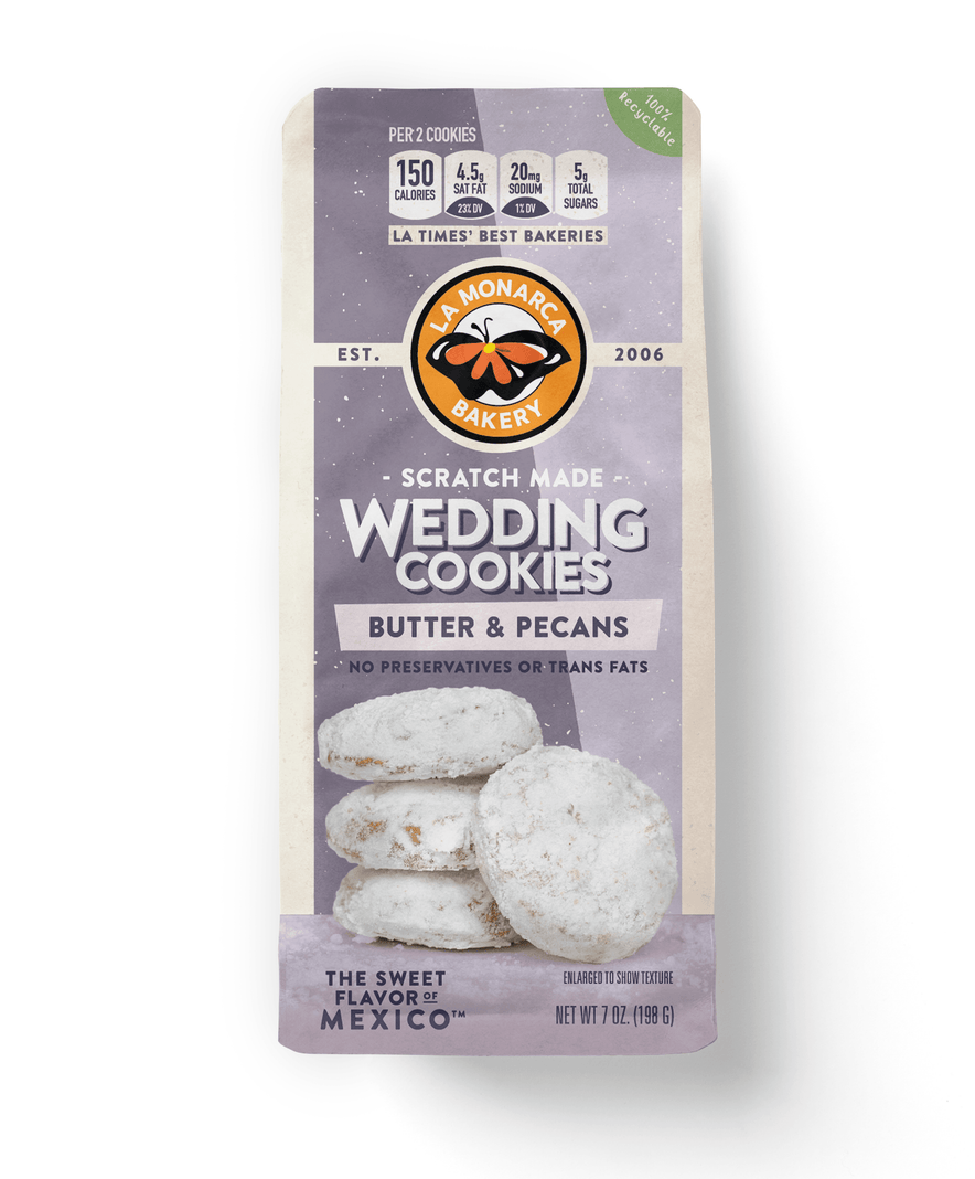 La Monarca Mexican Wedding Cookies - 6oz