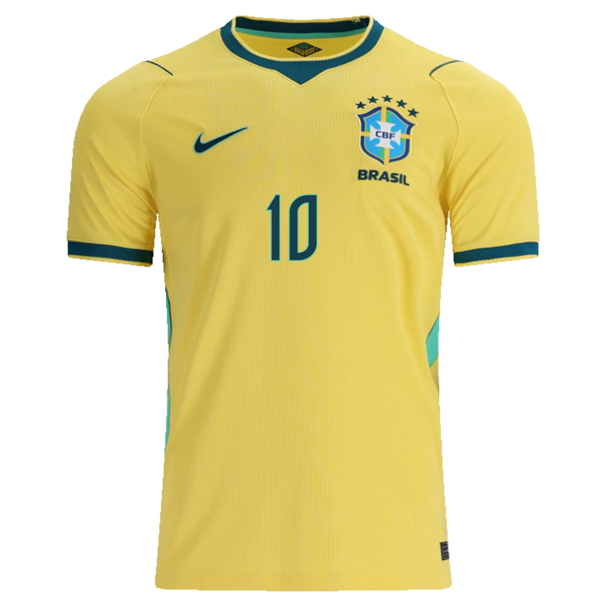 Men's Replica Nike Neymar Jr. Brazil Home Jersey 2026 – Mi