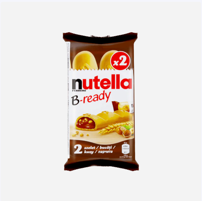 Ferrero Nutella B-Ready T2 44 gram 16 count