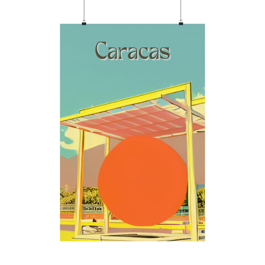 CARACAS BOHO Poster Decorativo