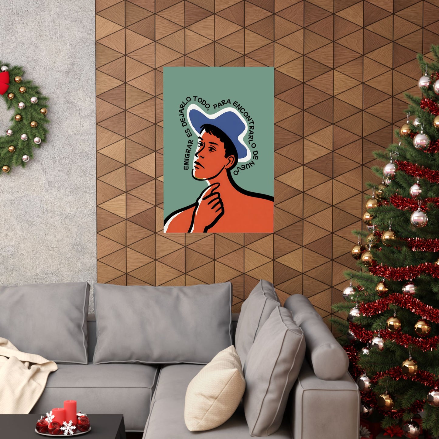EMIGRAR Poster Decorativo