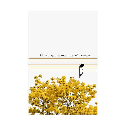 MI QUERENCIA Poster Decorativo