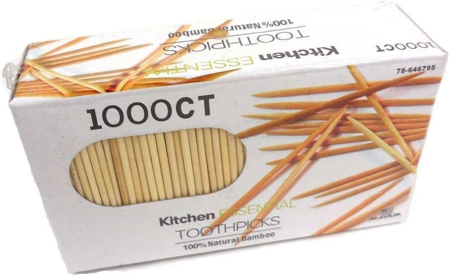 100% Natural bamboo Toothpicks 1000CT