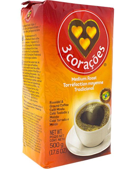 3 Coracoes Cafe Medium Roast - 500gr