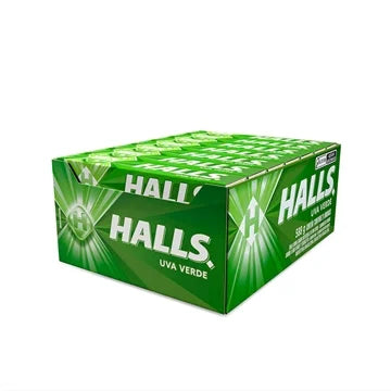 Halls Green Grape 34gr