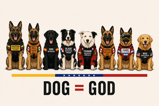 Héroes de 4 Patas Tee | Rescue Dogs Venezuela 2026