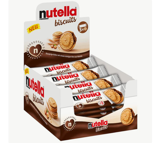 Ferrero Nutella Biscuits T3 41.5g 28 count