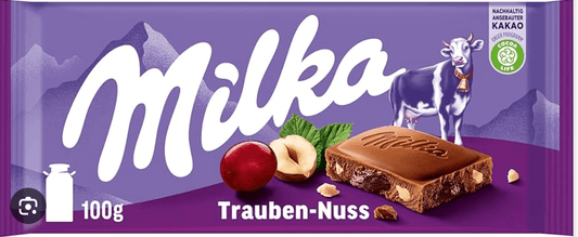 Milka Rasins & Nuts 22x100g