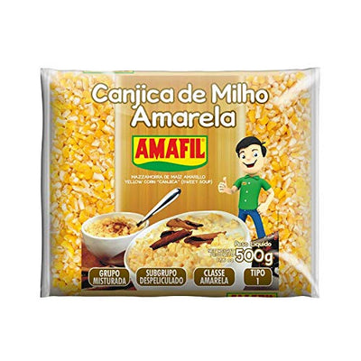 Amafil Canjica De Milho Amarela - 500gr