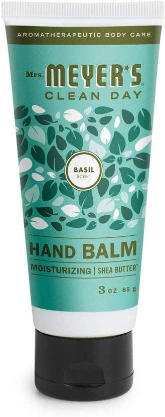 Moisturizing Hand Balm - Basil Scent 3 Oz.