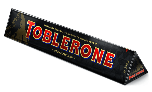 Toblerone Swiss Dark Chocolate Candy Bars 100g