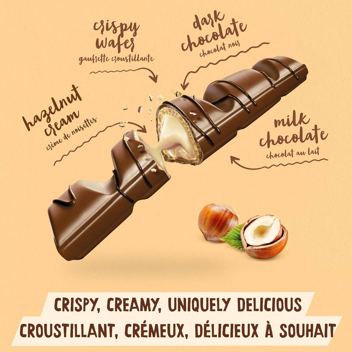 Kinder Bueno Milk Chocolate 20 count 1.51 oz