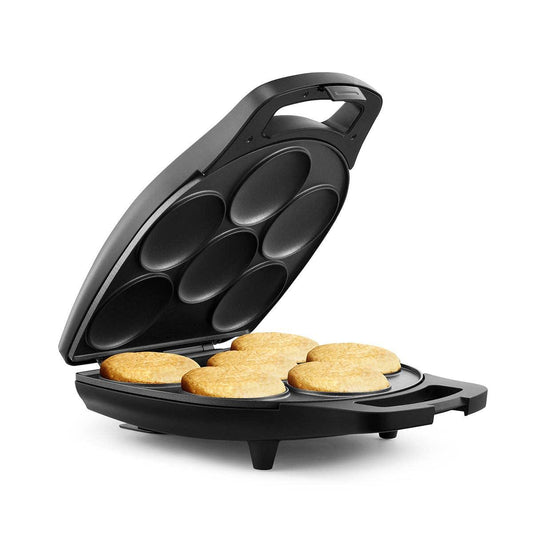 Holstein Housewares Arepa Maker Kitchen Appliance: Matte Black