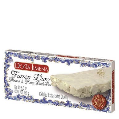 Dona Jimena Turron Almond & Honey Brittle Bar 5.3oz