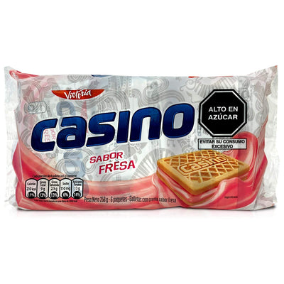 Casino Strawberry 8 pack -258 g