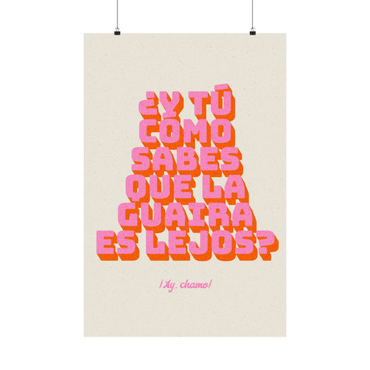 LA GUAIRA Poster Decorativo