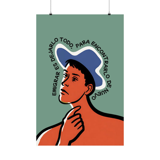 EMIGRAR Poster Decorativo