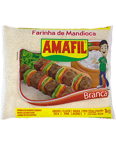 Amafil Farofa Mandioca Picanha picante 250gr