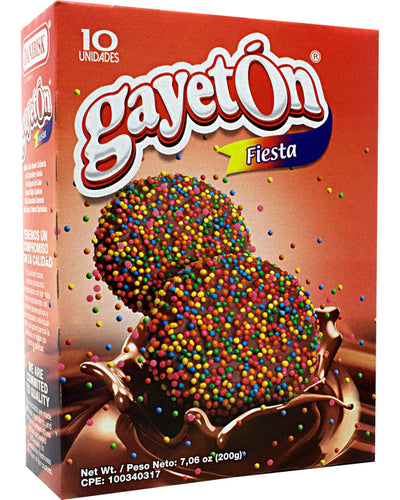 Danibisk Gayeton Fiesta (Chocolate-Coated Cookies) - 7 oz / 200 g