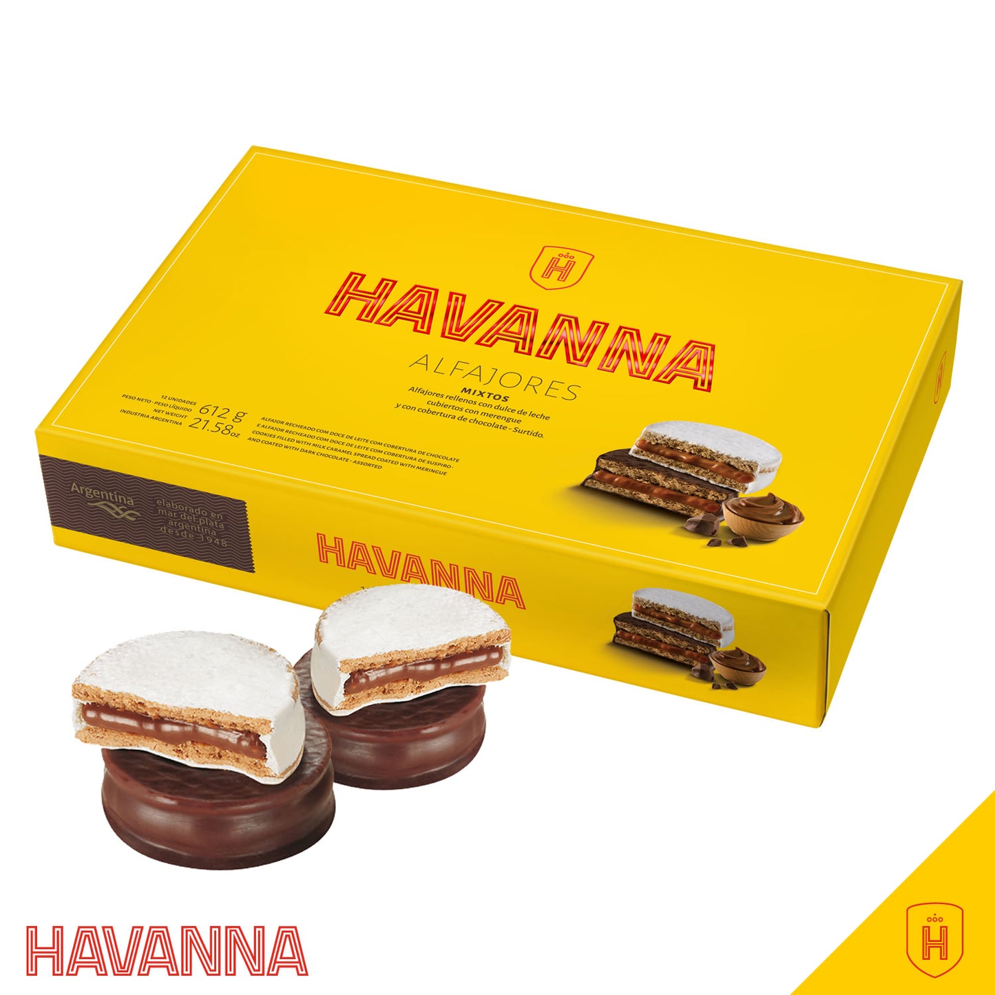 Havanna Alfajores Mixtos - 306g