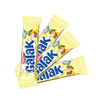 Nestle Galak Chocolate Blanco - 4 unidades, 30g