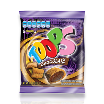 Toops® Cereal Chocolate, Doce de Leite, Biscoitos e Creme 4,2 onças