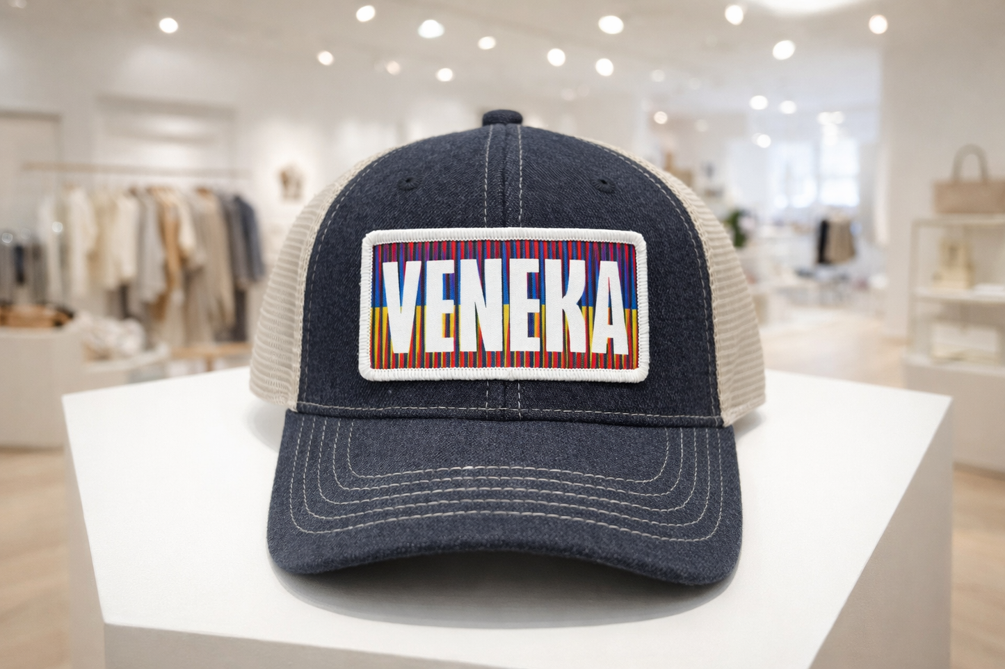 Gorra Trucker “VENEKA” – Edición Cultura Latina | Statement Hat