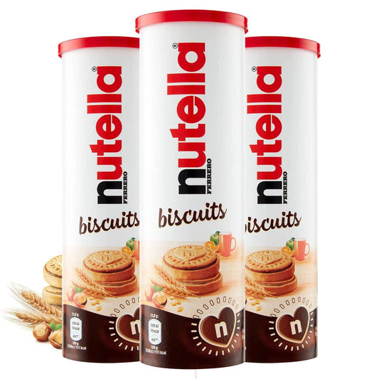Ferrero Nutella Biscuits Tubes T20 166 gram 20 count