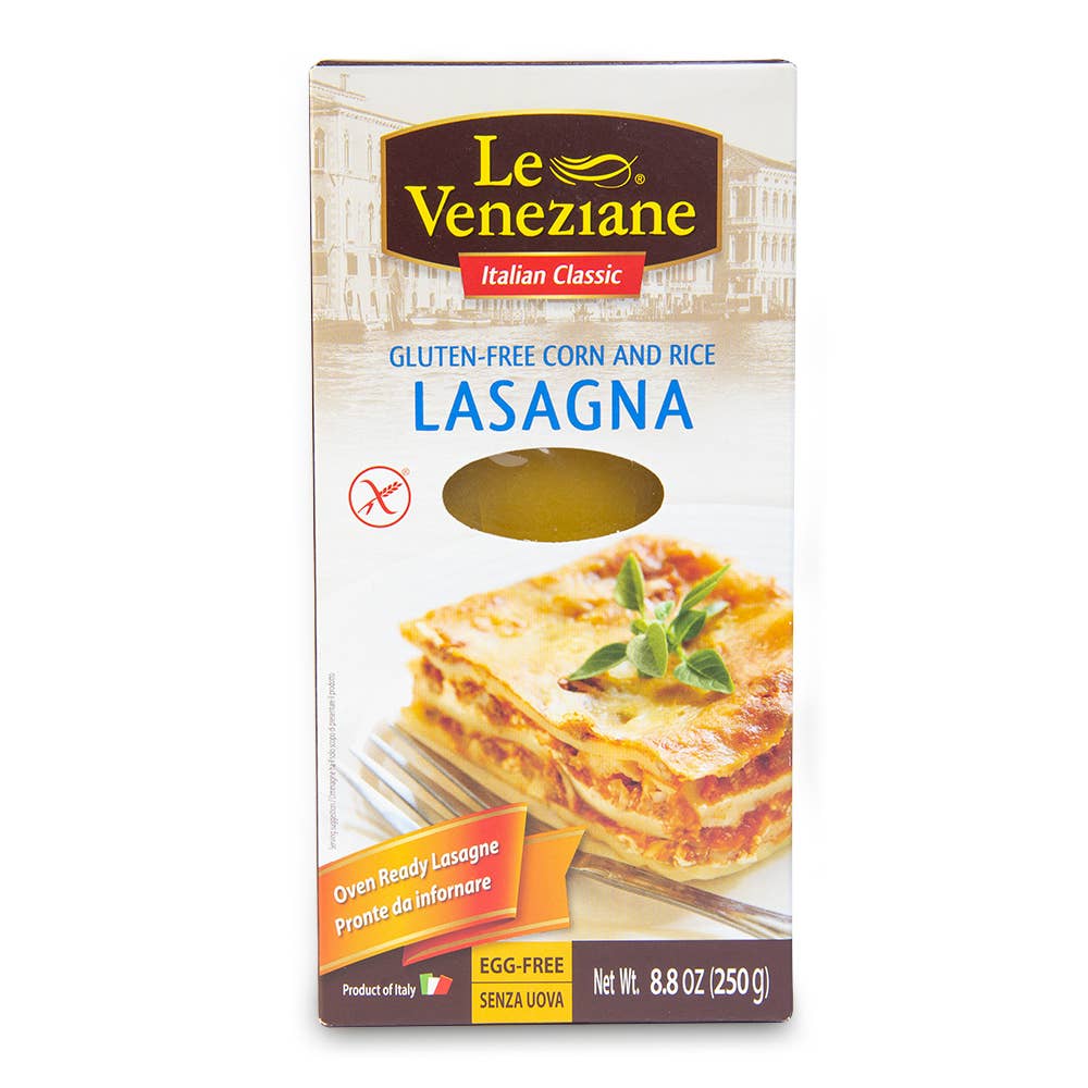 LE VENEZIANE Gluten Free LASAGNE Pasta - 8.8 oz (Copy)