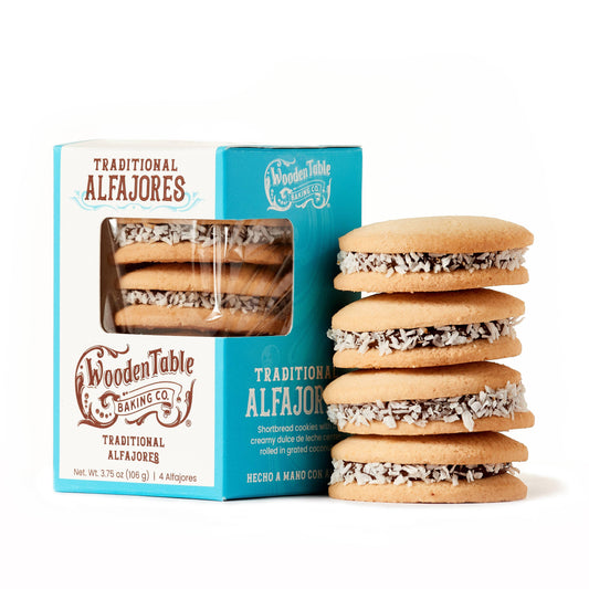 Traditional Alfajores Cookies - Box of 4