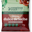 Conscious Snack Amaranth Wafers Obleas Dulce de Leche 1.05oz