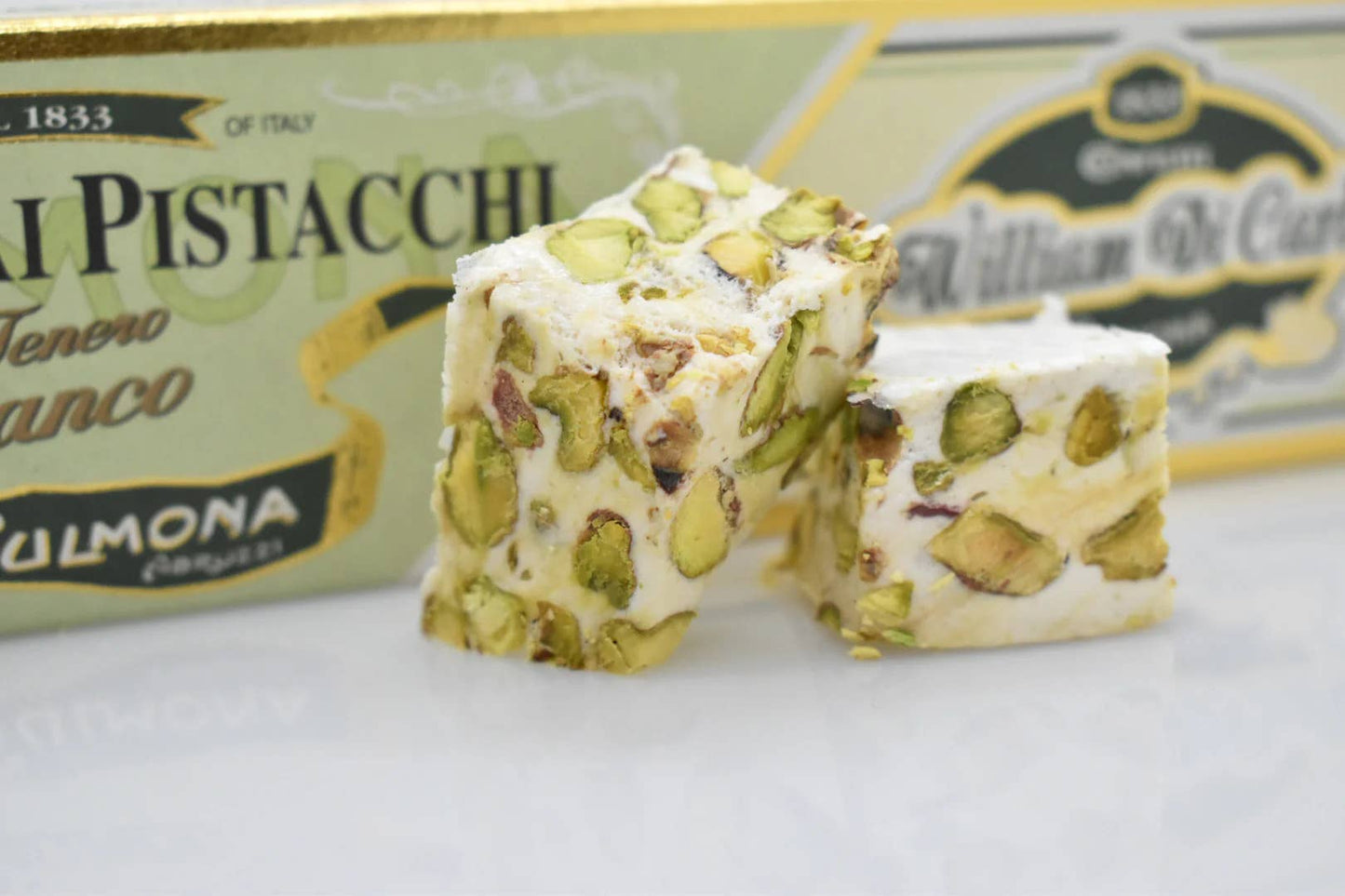 Torrone al Pistacchio – Soft Pistachio Nougat Bar (200g)