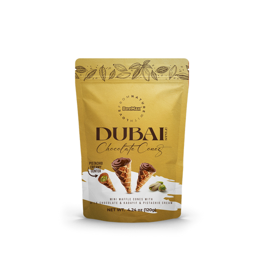 Beemax Dubai Chocolate Cone 4.24 oz 
