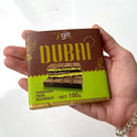 V-Gift Pistachio Praline Dubai Chocolate Bar -100g: 1 Box (100g Each-20 Pieces)
