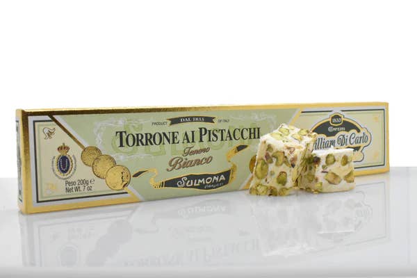 Torrone al Pistacchio – Soft Pistachio Nougat Bar (200g)
