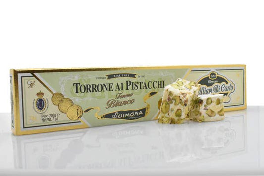 Torrone al Pistacchio – Soft Pistachio Nougat Bar (200g)