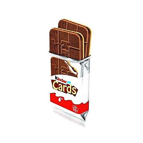 Kinder Cards Creamy Milk & Cocoa Layers T2 0.9 oz 30 count