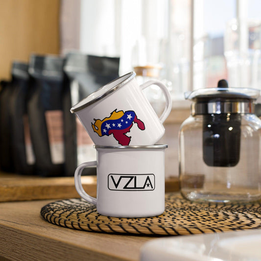 VZLA Taza esmaltada