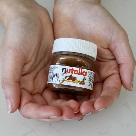 Ferrero Nutella Chocolate Spread Mini Jar 25 gram 64 count