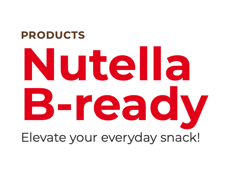 Nutella B-ready 6 bar Chocolate wafer 132g European