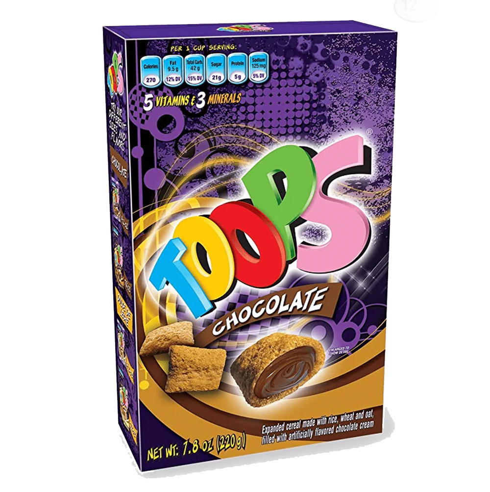 Toops Cereal de Chocolate (Flips) - 220 gr.