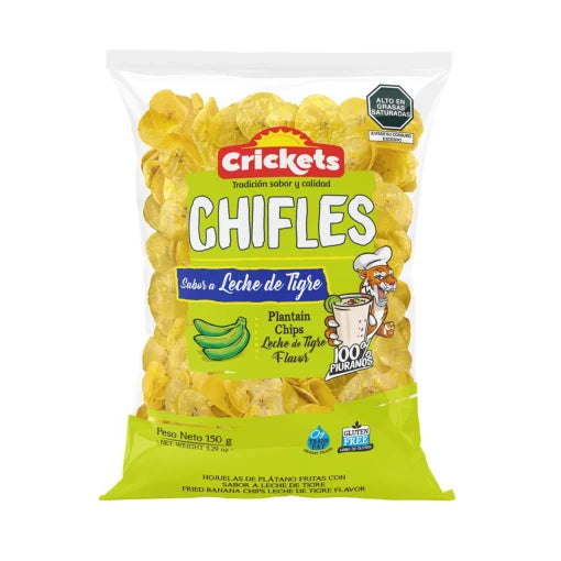 Crickets Chifles Leche de Tigre - 150g