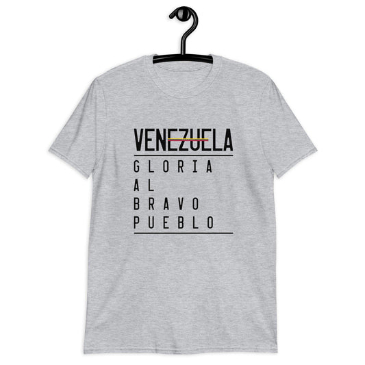 Gloria al Bravo Pueblo Camiseta unisex