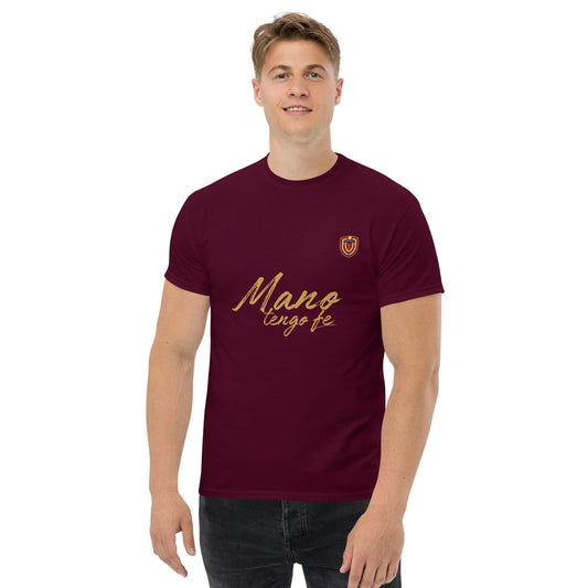 Camiseta clásica unisex La Vinotinto Mano Tengo Fe