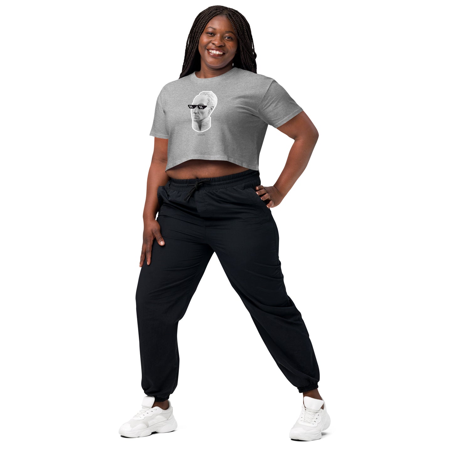 Simon crop top para mujer